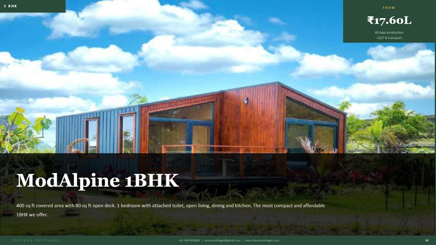 Alpine Crest 1BHK