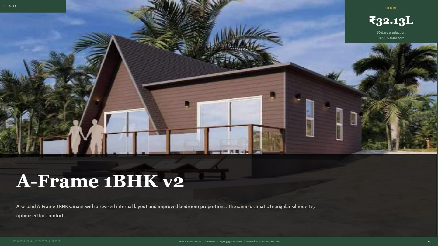 A-Frame 1BHK v2