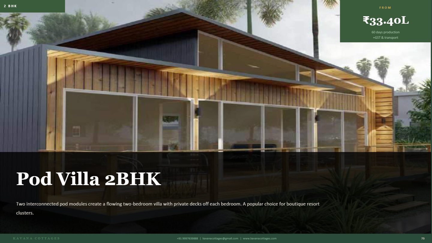 Pod Villa 2BHK